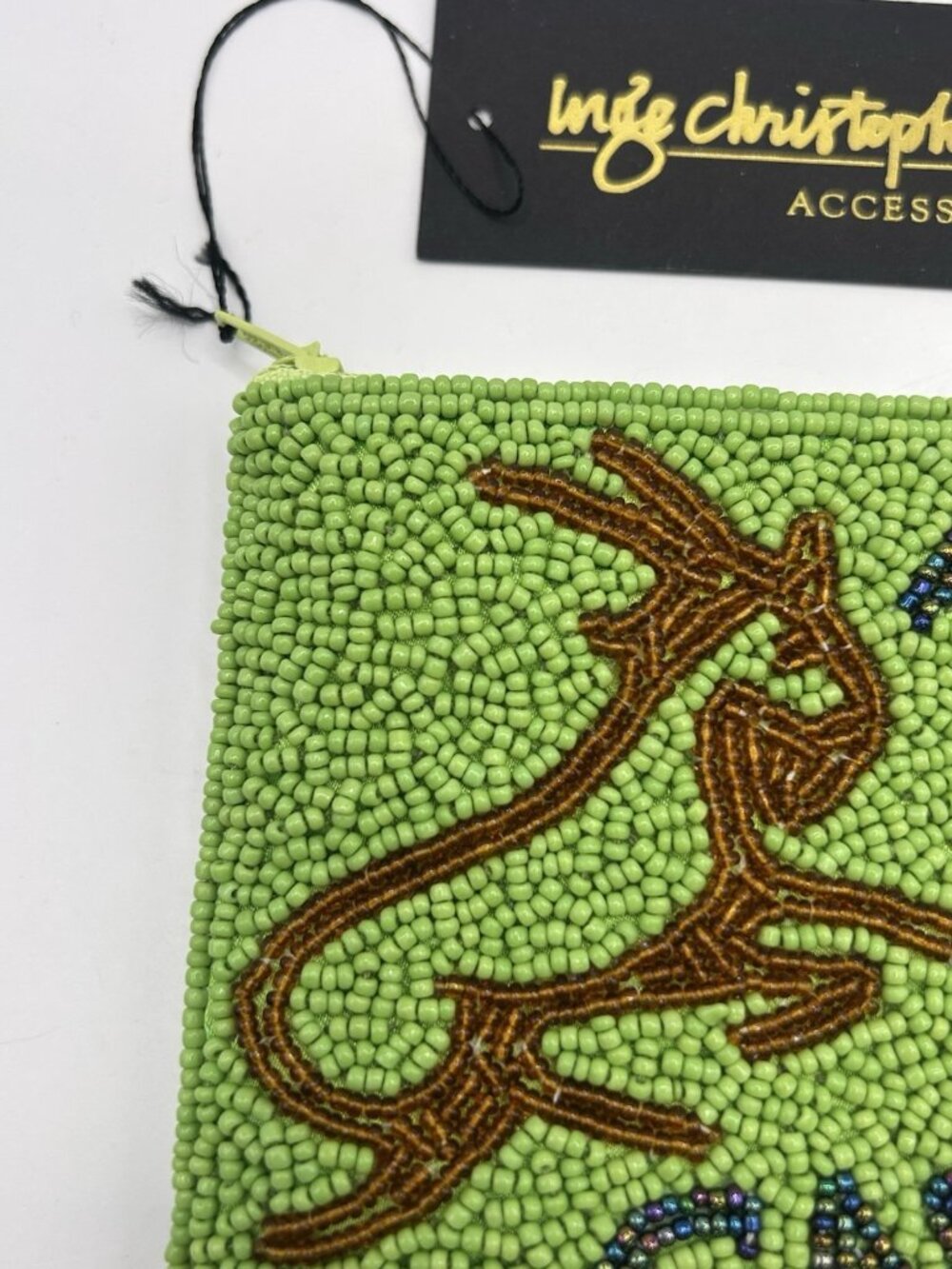 Inge Christopher Capricorn Zodiac Beaded Coin Purse NWT Horoscope Celestial New - Picture 4 of 16